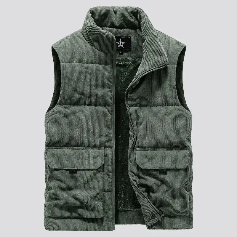 FELIX I CASUAL CORDUROY VEST