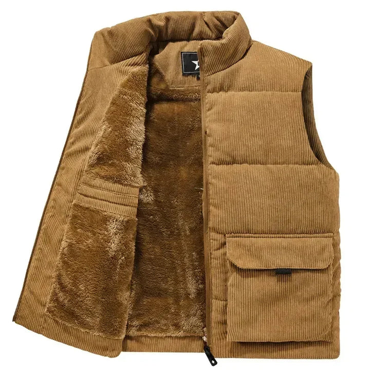 FELIX I CASUAL CORDUROY VEST