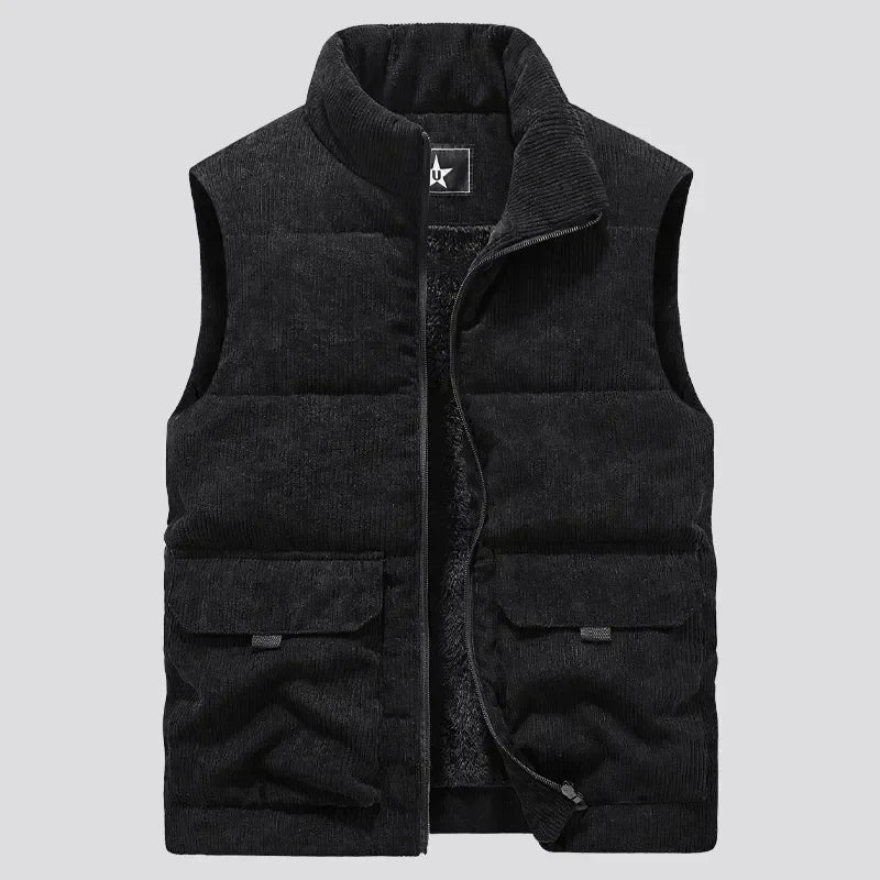 FELIX I CASUAL CORDUROY VEST
