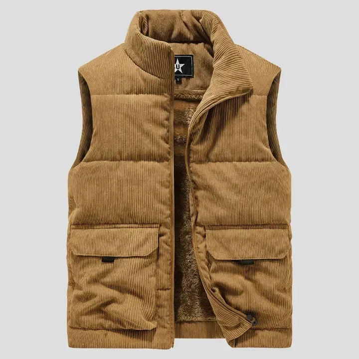 FELIX I CASUAL CORDUROY VEST