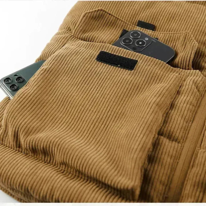 FELIX I CASUAL CORDUROY VEST