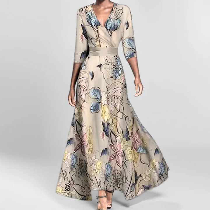 MARISA™ | Elegant Floral Dress