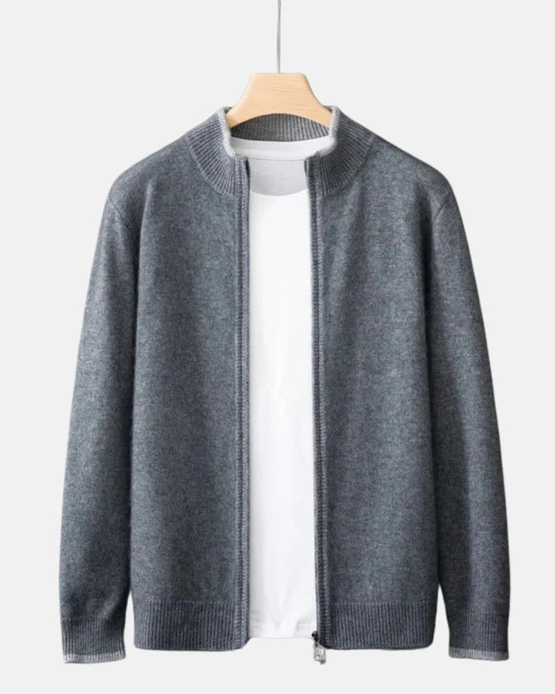 Cashmere Zip Jacket