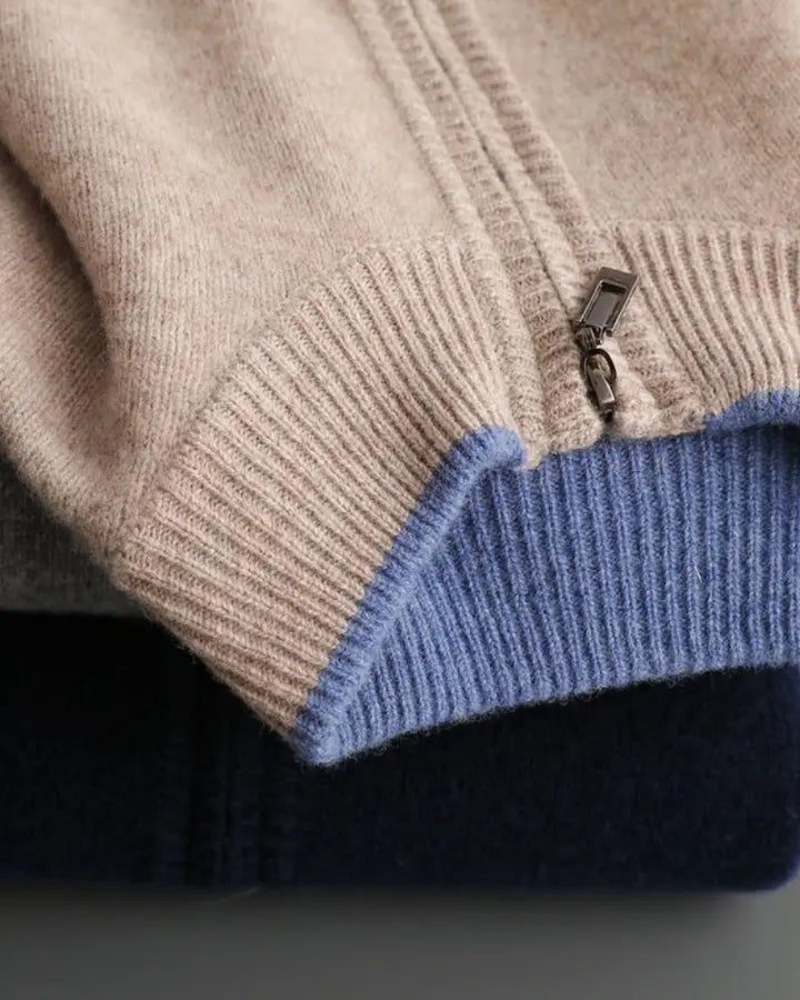 Cashmere Zip Jacket