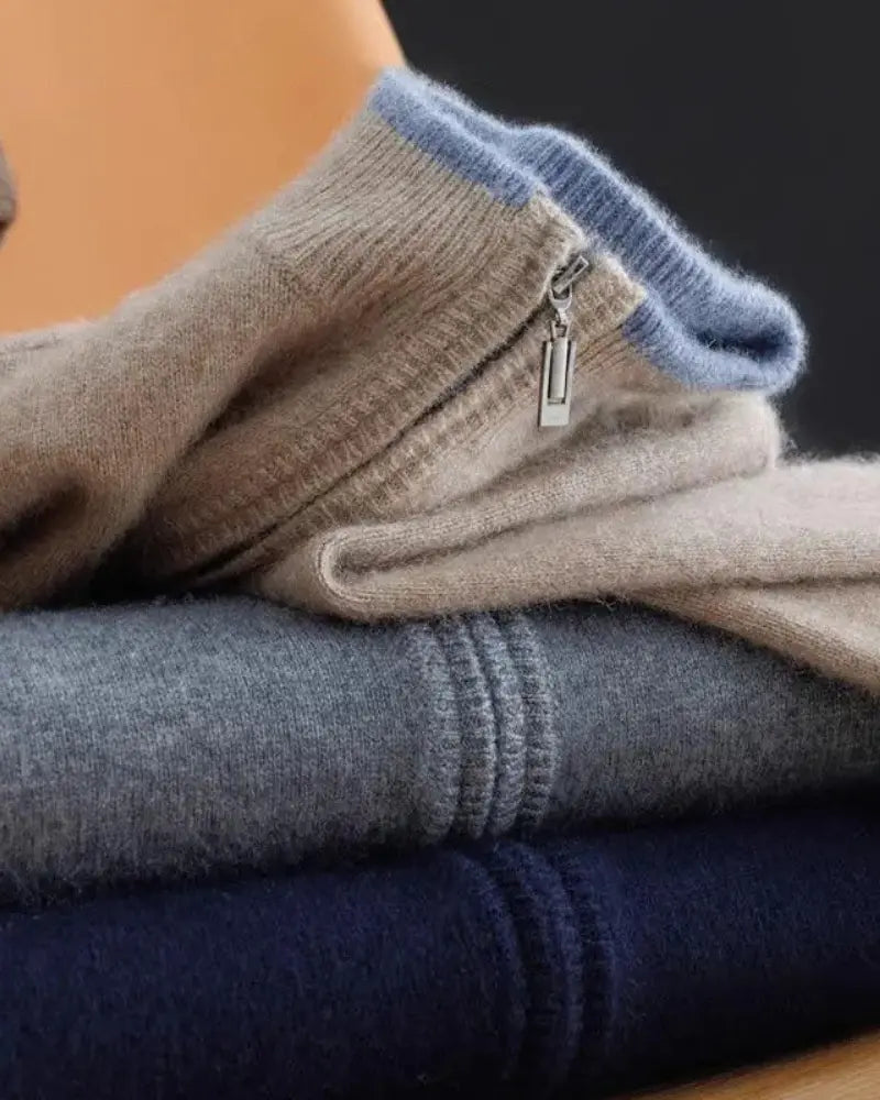 Cashmere Zip Jacket