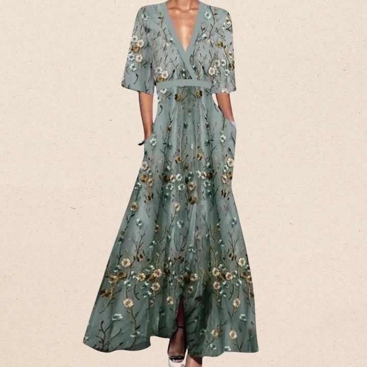 MARISA™ | Elegant Floral Dress